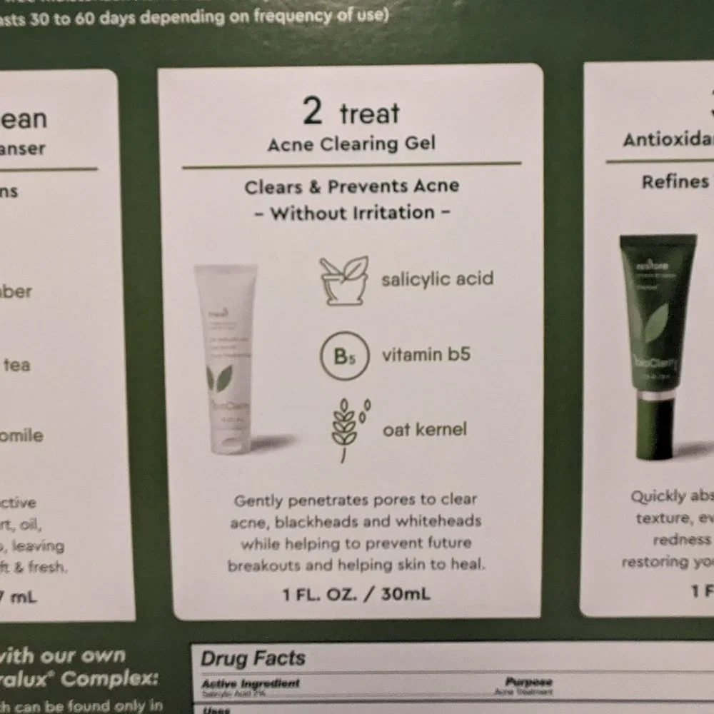 🌸 NWT bioClarity Clear Skin Routine for Acne Prone Skin (4 piece kit) NIB